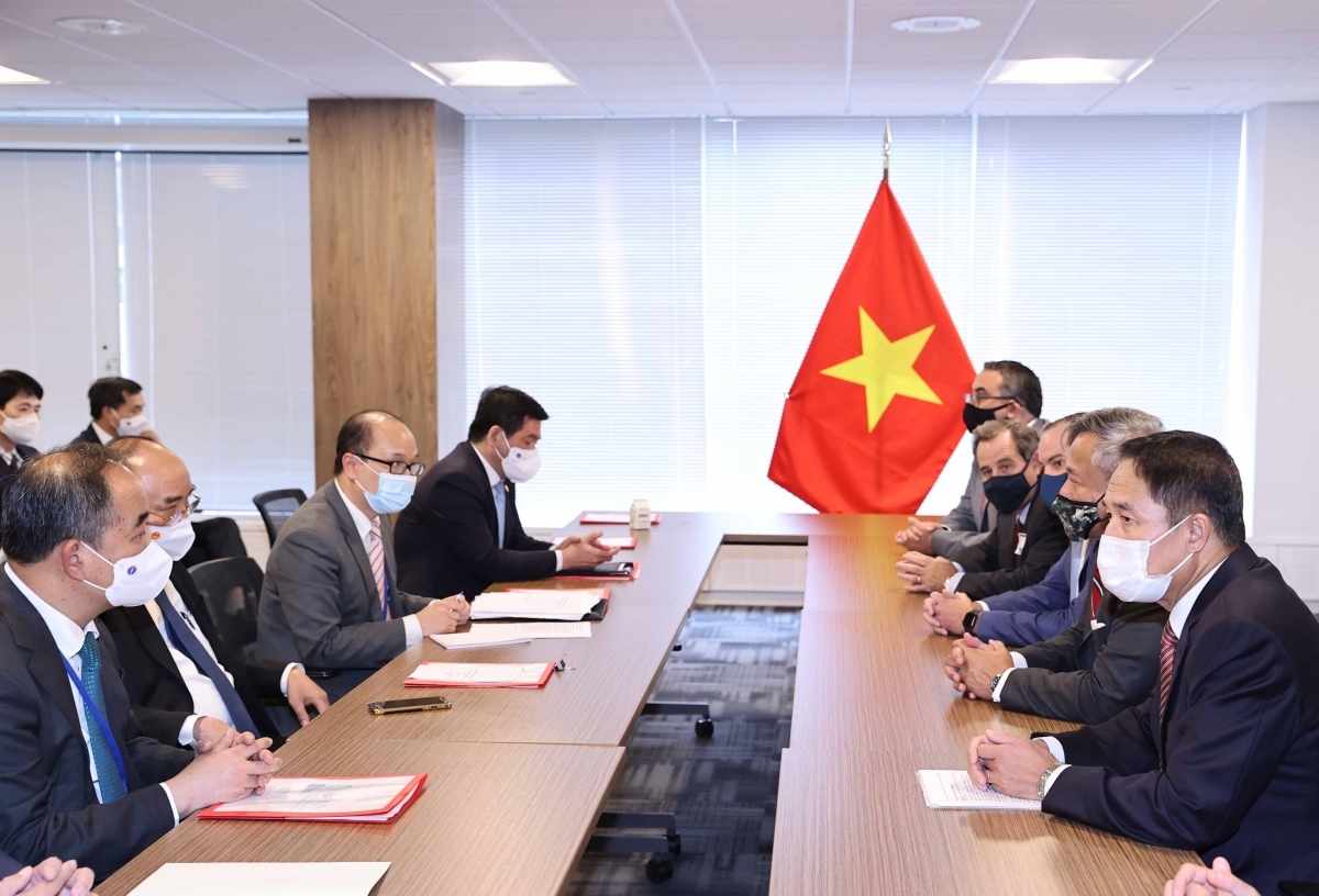 President Phuc appreciative of increased US investment in Vietnam